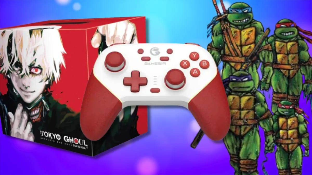 Tėvo dienos išpardavimas: GameSir Super Nova valdiklis, DoorDash dovanų kortelė ir TMNT kolekcija