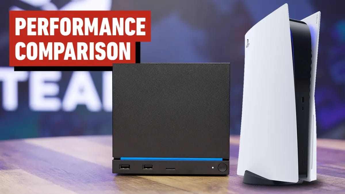 Steam Machine prieš PS5: kaip realiai skiriasi jų našumas keturiuose žaidimuose
