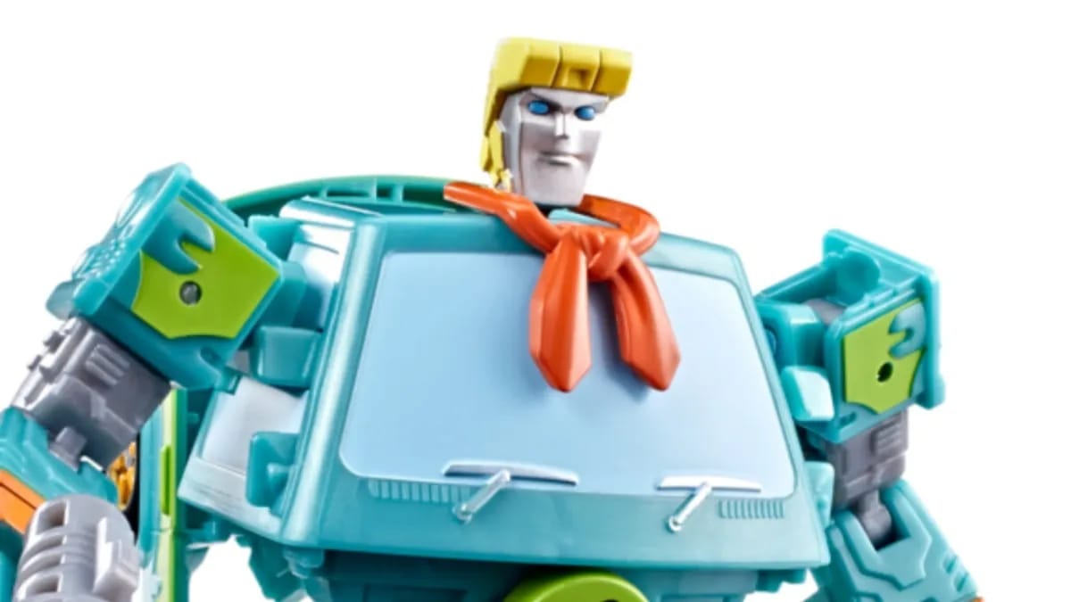Hasbro reveals Transformers x Scooby-Doo crossover figures Mysterious Prime and Automutt