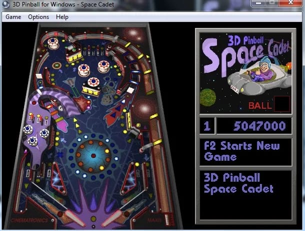 Klasikinis Windows žaidimas 3D Space Cadet Pinball tampa realiu stalo aparatu