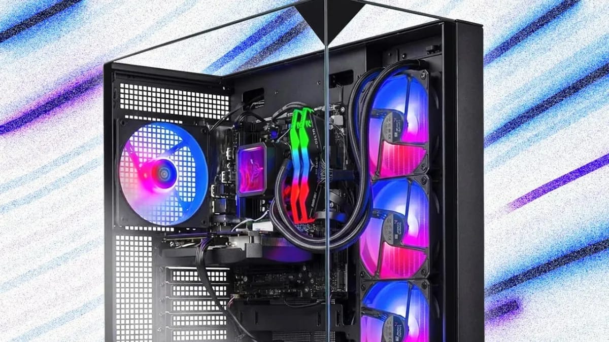 Skytech Shadow RTX 5060 Ti 16GB žaidimų kompiuterio kaina Amazon nukrito iki 1 500 dolerių