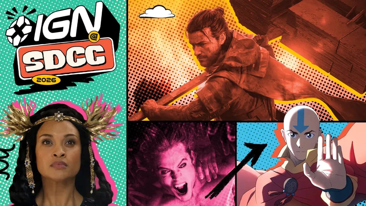 IGN tiesioginė transliacija iš SDCC 2026: Marvel Hall H, Lanterns, Control Resonant ir dar daugiau