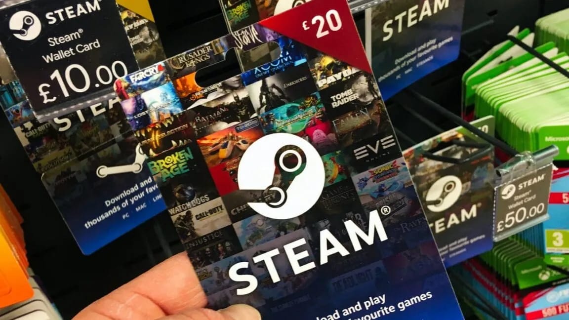 Valve naikina fizines Steam dovanų korteles, nes jas sugadino skameriai