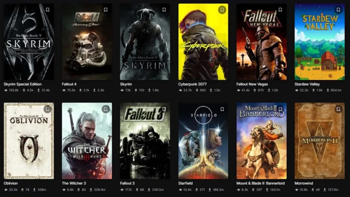Nexus Mods nori tapti modinimo Spotify