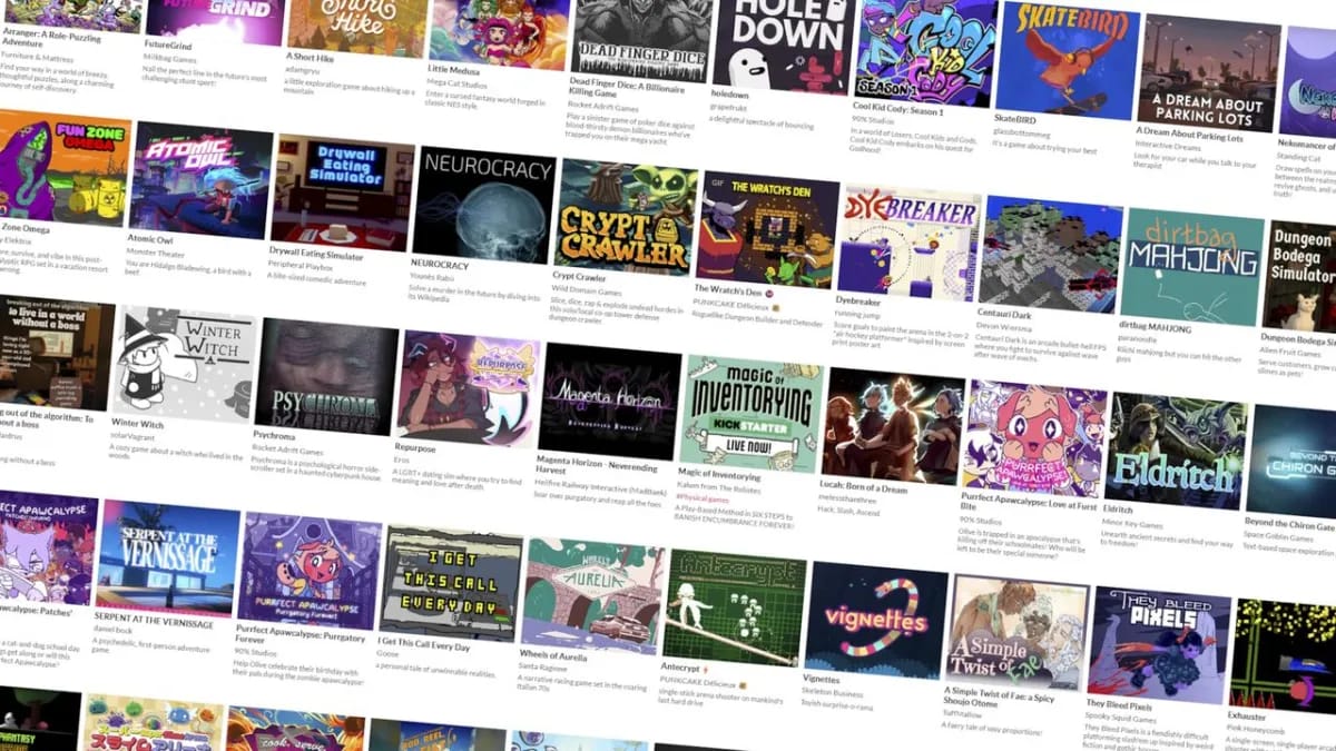 Daugiau nei 100 indie žaidimų už 10 dolerių itch.io platformoje – visos lėšos skiriamos atleistiems kūrėjams