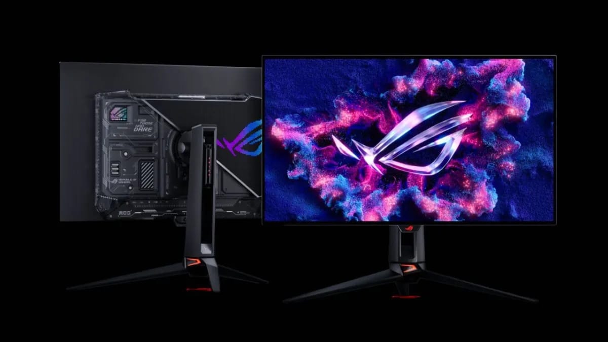 Asus ROG Swift PG32UCWM: 32 colių 4K OLED su nauju LG RGB-stripe panel'iu, bet ryškumas atsilieka