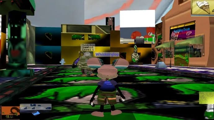 Texturetown – MMO koliažas, sukurtas iš Club Penguin, Pirates of the Caribbean Online ir kitų uždarytų žaidimų