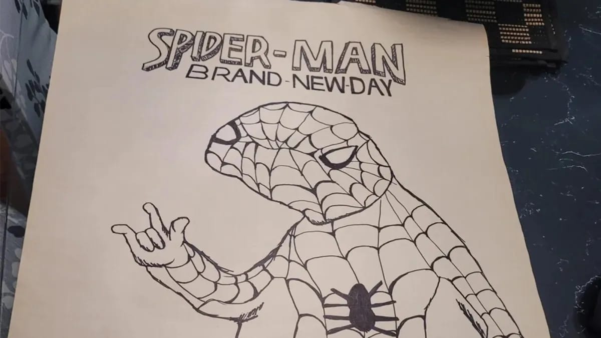 Paaiškėjo ranka piešto „Spider-Man: Brand New Day“ plakato autorius – darbdaviai privertė jį nukabinti