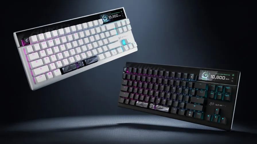 Gigabyte pristato Aorus K10 ir M10 Infinity – ir jų web software nustebina labiau nei specs'ai