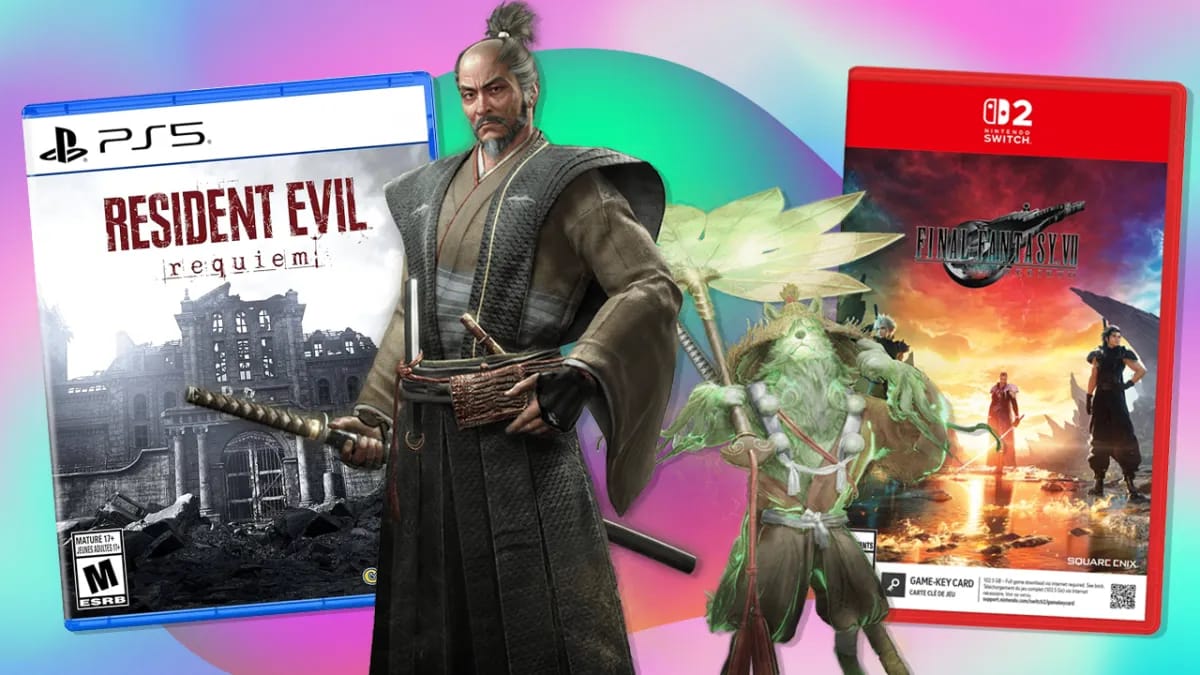 Geriausi savaitgalio pasiūlymai: Nintendo Switch 2, Final Fantasy VII Rebirth, Nioh 3 ir kiti