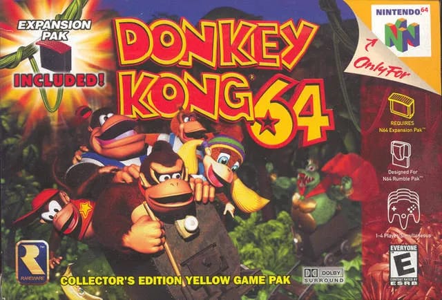 Donkey Kong 64 grįžta: žaidimas atkeliauja į Nintendo Switch Online birželį
