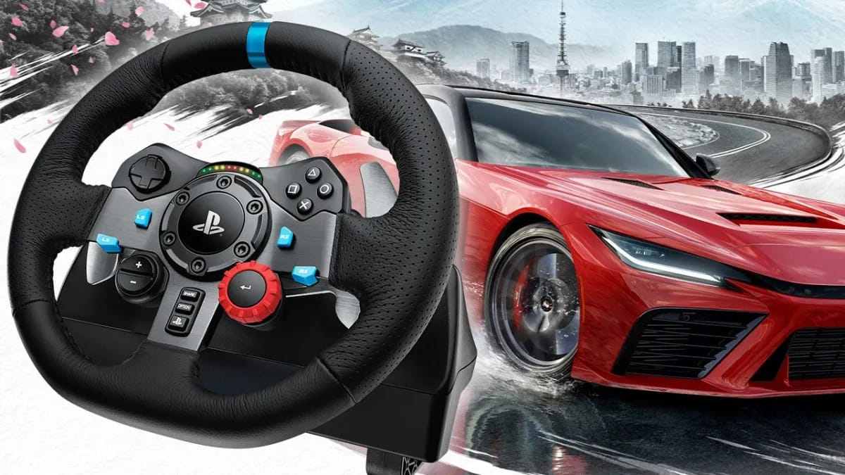 Sutaupykite 56% pirkdami kaip naują Logitech G29 vairo ir pedalų komplektą