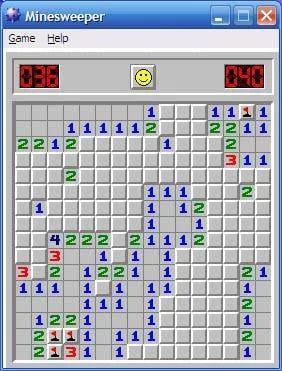 Tris kartus A klasės Minesweeper parodija yra naršyklinis žaidimas, pašiepiantis AAA industrijos perteklių